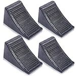 Fasmov 4 Pack Solid Rubber Heavy Du