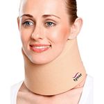 Tynor Cervical Collar Soft, Beige, Small, 1 Unit