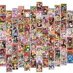 Anime Posters for Room Aesthetic, 84pcs Manga Panel Wall Collage Kit for Anime Room Decor, Manga Covers for Wall, Cool Anime Stuff for Bedroom, Trendy Anime Decor for Anime Wall Art, Anime Merch