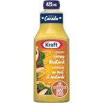 Kraft Creamy Honey Mustard Salad Dressing, 425 ml Bottle