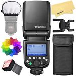 Godox TT685II-N TT685IIN Camera Flash for Nikon Camera Flash Speedlight Speedlite Light, TTL 2.4G GN60 HSS 1/8000S,0.1-2.6s Recycle Time,330 Full Power Pops, TCM Instant Conversion, Quick-Release Lock