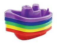 New Kids Children's Baby Bathtime Boats Floating Water Tub Toys Fun Play Shopmonk - 5 Pack