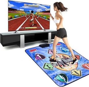 Dance Mat for Girls - Non-Slip Single Dance Fitness Exercise Pad for Kids Adults,Dance Mats for TV/Computer - Plug and Play,Christmas Birthday Musical Dancing Toy Gifts for Girls Boys (USB Interface)