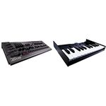 ROLAND JD-08 Sound Module Boutique Synthesizer – Compact, Modern Reissue of the Legendary ROLAND JD-800, Black & Boutique K-25M Keyboard Unit, Portable Keyboard for Roland Boutique Modules
