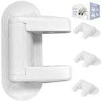 Childproof Door Lever Lock (4 Pack) for Door Baby Proofing - Child Safety by Jool Baby