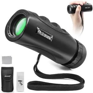 Astromania Upgraded 10x25 Waterproof Compact Monocular, Smaller Size Easier to Carry Around for Bird Watching Hunting Camping Hiking Sport Game Concerts