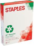 Staples 492071 30% Recycled 8.5-Inch X 11-Inch Copy Paper 20 Lbs 92 Brightness 500/Rm