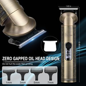 Hatteker 8-in-1 Beard Trimmer Kit – Multi-Grooming Set for Men