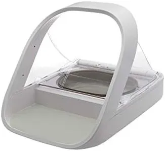 Sure Petcare -SureFlap - SureFeed - Microchip Pet Feeder - Selective-Automatic Pet Feeder Makes Meal Times Stress-Free, Suitable for Both Wet and Dry Food - MPF001