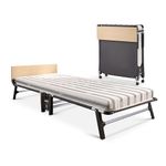 JAY-BE QE80 Quick Folding Bed with Comfort Mattress