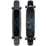 ZAIHW 46.5 inch Maple Complete Longboard Skateboard Cruiser Free-Ride Dancing Longboard Made for Adults, Boys And Beginner Design (color : Black)