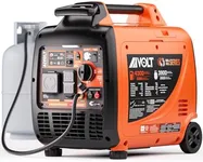 AIVOLT 4300W Ultra-Quiet Dual Fuel Inverter Generator with Wheel Kit, 3-Way Remote/Electric/Recoil Start, Auto-Switch, for RV Camping & Home Backup