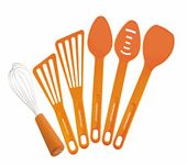 Rachael Ray 55737 Gadgets Utensil Kitchen Cooking Tools Set, Nylon, Orange