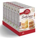 Betty Crocker Zesty Lemon Cake Mix 425g (Pack of 6)