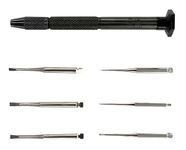 Eclipse Professional Tools 7772 Jewellers Pocket Screwdriver Set (1 screwdriver & 6 interchangeable blades)