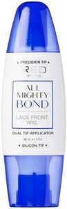 All Mighty Bond Lace Front Wig Glue, Dual Tip Applicator, Instant Drying, Water Resistant, Strong Hold for Wigs, Frontals, Toupees, Safe for Sensitive Skin