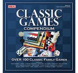 IDEAL | Classic Games Compendium: Over 100 classic family games! | Classic Board Games | For 1+ Players | Ages 4+, Assorted Colourslime Green