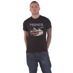 Primus Frizzle Fry Band Logo T Shirt Size M Black