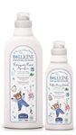 Helan Bollicine - Baby Laundry Set with Laundry Detergent Liquid for Baby Clothes 1L + Concentrated Fabric Softener with Aloe Vera 500 ml - Vegan, Ideal for Hand & Machine Wash - Made in Italy