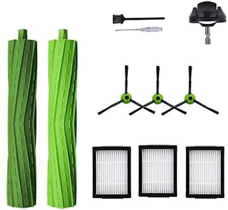 Accessori di ricambio per aspirapolvere iRobot Roomba i7 j7 i6 i8 i3 i4 i1 e5 e6 I serie E include 1 spazzola a setola, ruota anteriore e 3 filtri e spazzola laterale