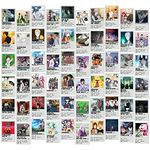 Anime Decor, Anime Poster Set, 60 pcs Anime Photocards, Anime Accessories for Room Decor, Anime Wall Decor for Anime Wall Art, Cute Anime Wall Collage, Anime Stuff for Decor, Anime Cards in a Gift Box