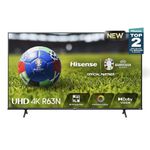 Hisense 50R63N-50 inch 4K UHD HDR LED Roku Smart TV-2024