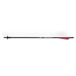 Carbon Express 55604 Crossbow Release Bolt with Steel Front-End Tip and Moon Nocks, 22-Inch Sized Red/Black Shaft