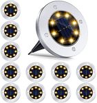 Solar Ground Lights -12 Packs Solar