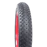 26×4.0 Fat Bike Tires Folding Bead Electric Bicycle Mountain Wire Tire Accessory (1 Tire)