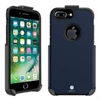 BELTRON Case with Belt Clip for iPhone 8 Plus, iPhone 7 Plus, Slim Full Protection Heavy Duty Hybrid Case & Rotating Belt Clip Holster with Built in Kickstand for iPhone 7/8 Plus (Midnight Blue)