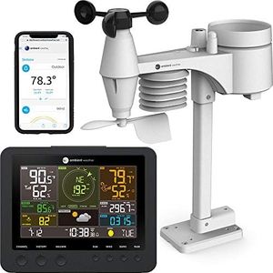 Ambient Weather WS-7078 Smart Weather Station w/WiFi Remote Monitoring and Alerts