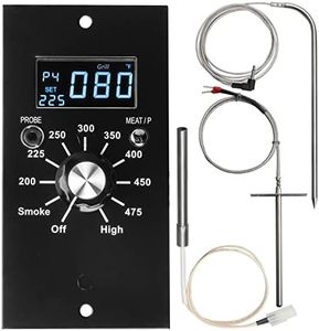 Upgrade Digital Thermostat Control Board Replacement Parts Kit Compatible with Pit Boss Pellet Grill Smoker PB700,340,440,820, Include Meat Probe, Temperure Sensor Probe, Igniter Hot Rod and Fuse