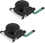 2 Pack 3D Analog Joystick Thumbsticks for Nintendo Switch NS Joy-Con Controller Joypad Replacement Left Right Analog Controller Joystick