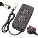 54.6V 3A Electric Bike Battery Charger, For 13Series 48V Lithium Battery Pack, Electric Scooter Charger, 150Watts Fast Charging, With 3-Pin XLR Connector