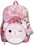 Squishmallows Michaela Cheetah 5-Piece Backpack Set