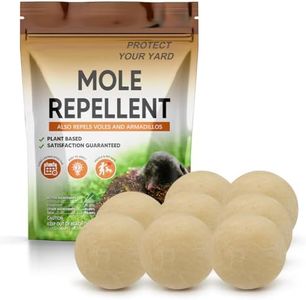 PVTYSZES Mole Repellent for Lawns, Gopher Repellent Outdoor, Moles Control, Vole Repellant Groundhog Repellant for Your Lawn and Garden 8-Pack
