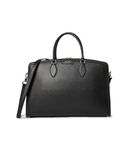 kate spade new york Women's Hudson Pebbled Leather Commuter Laptop Bag, Black, One Size