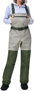 BASSDASH IMMERSE Women’s Breathable Stocking Foot Fishing Waders Waterproof Lightweight Chest Wader