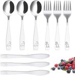 Kids Cutlery Set, 9Pcs Children's C