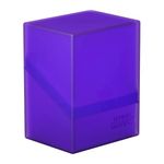 Ultimate Guard UGD010687 Boulder Deck Case 80+ Standard Size Box, Amethyst, S