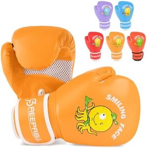 SAEEPABUL Boxing Gloves for Kids, 6oz, Pineapple