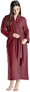 Cashmere Boutique 100% Pure Cashmere Robes For Women – Long, Lightweight, Soft Plush, Winter Warm, and Cozy Women Bathrobe