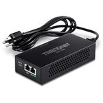 TRENDnet Gigabit PoE++ Injector, Convert A Non-PoE Port to A PoE++ Gigabit Port, PoE (15.4W), PoE+ (30W), Or PoE++ (95W), Up to 100m (328 ft), Integrated Power Supply, Black, TPE-119GI