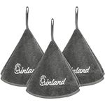 SINLAND Hand Towels with Hanging Lo