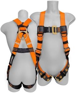 Frontline 100VMB Combat™ Economy Series Full Body Harnes (Universal) | OSHA and ANSI Compliant | Full Body Harness | Back d-ring | 3 points of adjustability | OSHA & ANSI Compliant