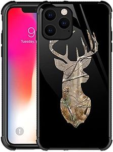 Goodsprout Compatible with iPhone 13 Pro Case,Camouflage Deer Art Amazing Pattern Design Shockproof Anti-Scratch Hard PC Back Case for iPhone 13 Pro