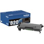 Brother Genuine Toner Cartridge, TN820, Replacement Black Toner, Page Yield Up To 3,000 Pages, Amazon Dash Replenishment Cartridge