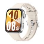HUAWEI WATCH FIT 4 Smartwatch for Men Women, Ultra Slim, iOS & Android, up to 10 Days Battery Life, Bluetooth Call, GPS Running Smartwatch, Aluminum Case, AMOLED Display, Fitness Tracker, White