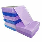 HAPLIVES CD/DVD/BluRay Sleeves,Double-Sided Refill Plastic Sleeve for CD and DVD Storage Binders,400 Pack (Purple)