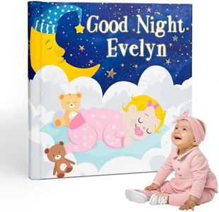 UBJVA Personalized Baby Book Custom Children Story Book with Name Gifts for Baptism Christening Birthdays Naming Days